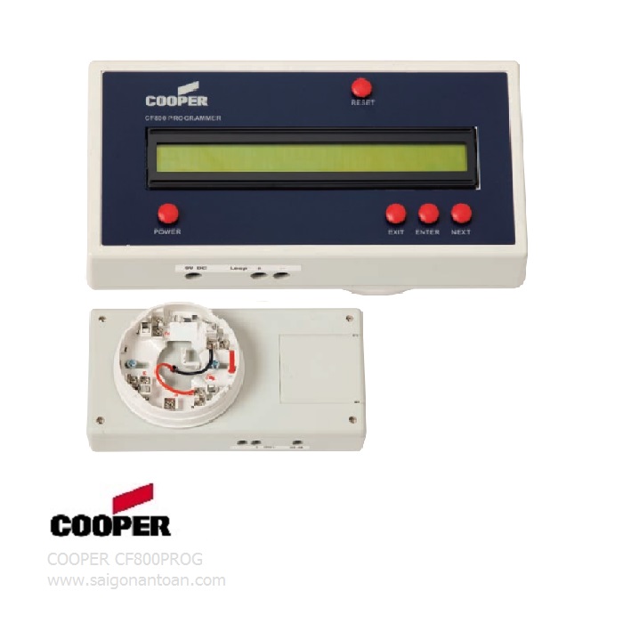Bộ lập trình đầu báo cháy địa chỉ COOPER CF800PROG Bộ lập trình đầu báo cháy địa chỉ COOPER CF800PROG