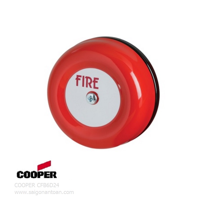 Chuông báo động cháy 95dB COOPER CFB6D24 Chuông báo động cháy 95dB COOPER CFB6D24