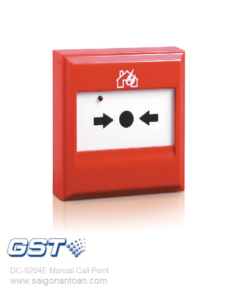 Nút nhấn khẩn báo cháy có địa chỉ GST DI-9204E