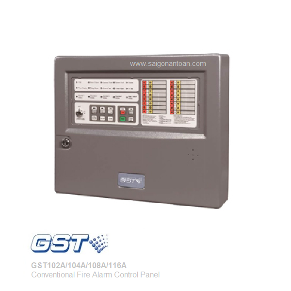 Trung tâm báo cháy tự động 2 zone GST-102A Trung tâm báo cháy tự động 2 zone GST-102A