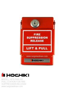 Nút nhấn kích hoạt xả khí chữa cháy HOCHIKI HPS-DAK-SR
