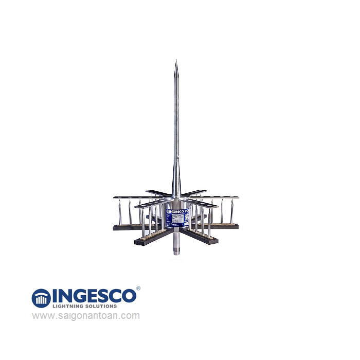 INGESCO PDC6.4 (Kim thu sét 120M) INGESCO PDC6.4 (Kim thu sét 120M)