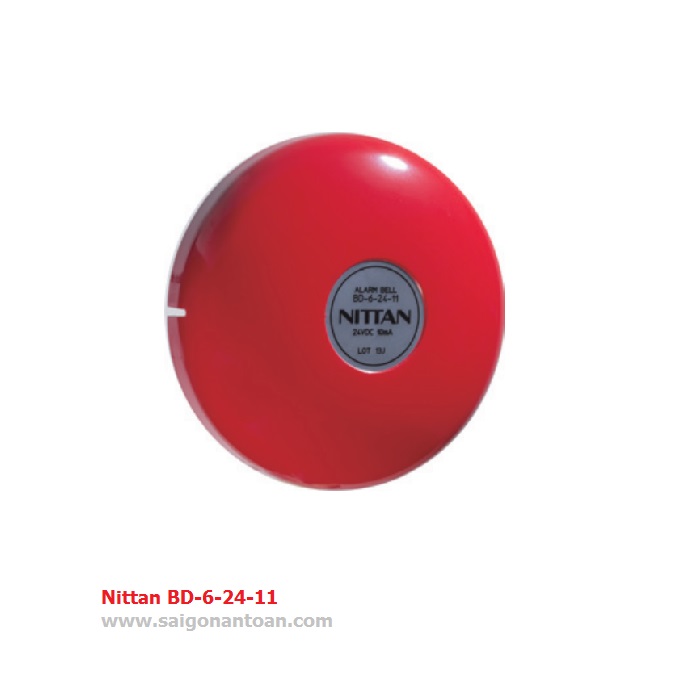 Chuông báo cháy Nittan BD-6-24-11 Chuông báo cháy Nittan BD-6-24-11