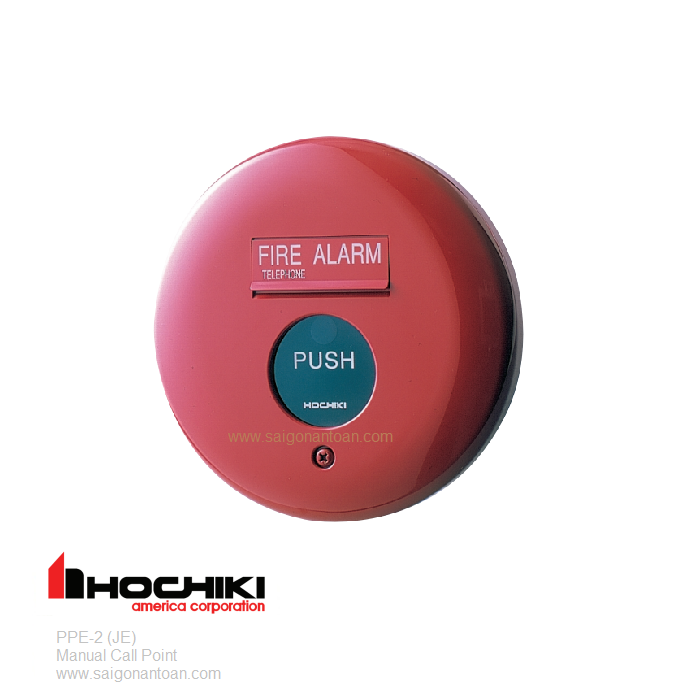 Nút nhấn khẩn tròn có thể Reset HOCHIKI PPE-2 (JE) Nút nhấn khẩn tròn có thể Reset HOCHIKI PPE-2 (JE)