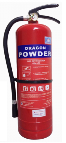 Bình chữa cháy bột BC Dragon 4kg Bình chữa cháy bột BC Dragon 4kg