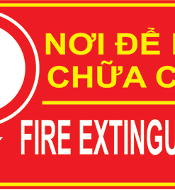 Nơi để bình chữa cháy Mica