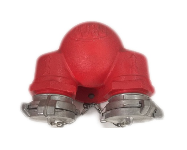 Họng tiếp nước chữa cháy 2 cửa Họng tiếp nước chữa cháy 2 cửa