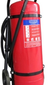 Bình chữa cháy xe đẩy bột ABC Multron 50kg