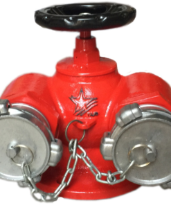 Họng tiếp nước 2 cửa có khoá