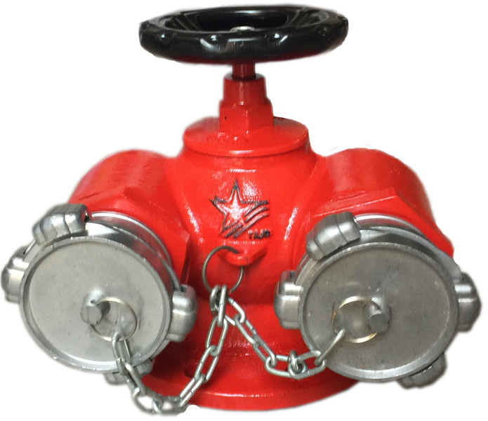 Họng tiếp nước 2 cửa có khoá Họng tiếp nước 2 cửa có khoá